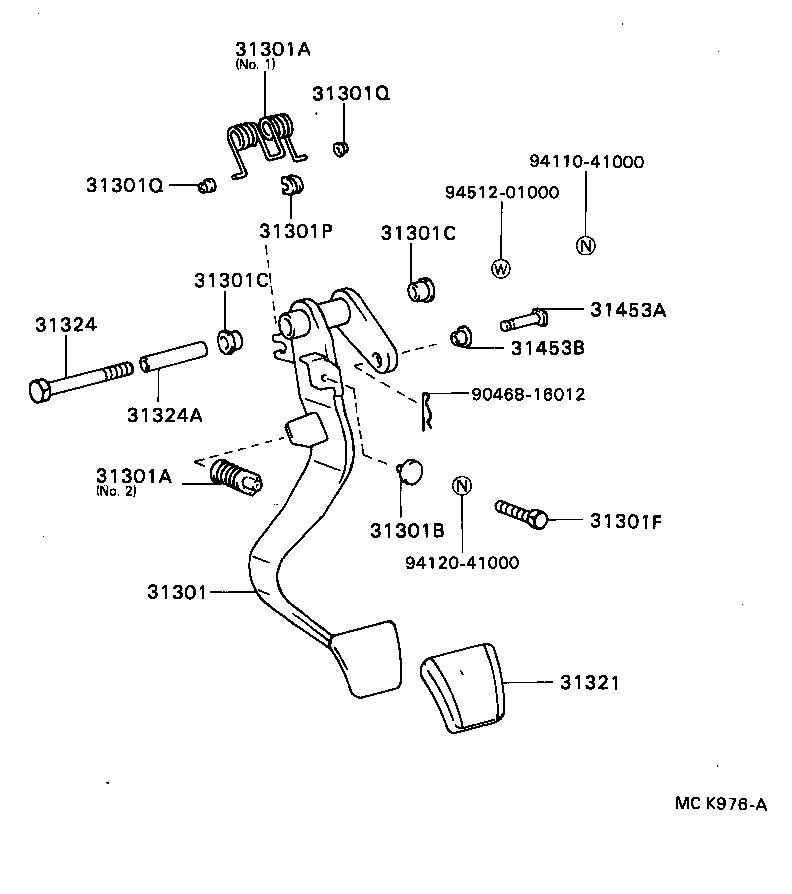  HILUX JPP |  CLUTCH PEDAL FLEXIBLE HOSE