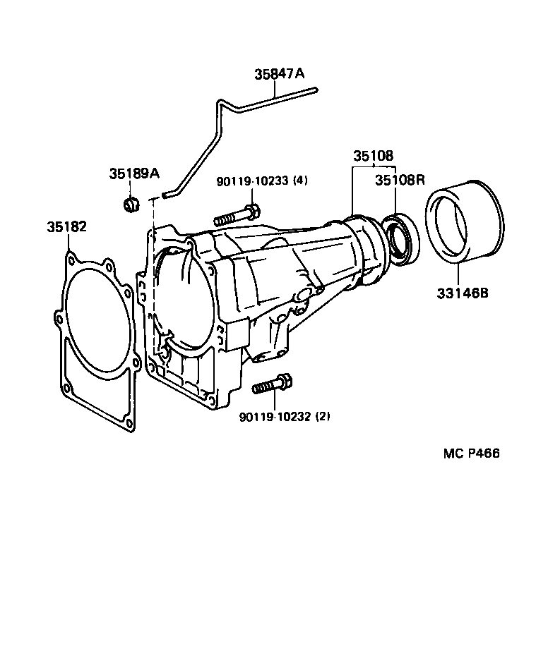  SUPRA |  EXTENSION HOUSING ATM