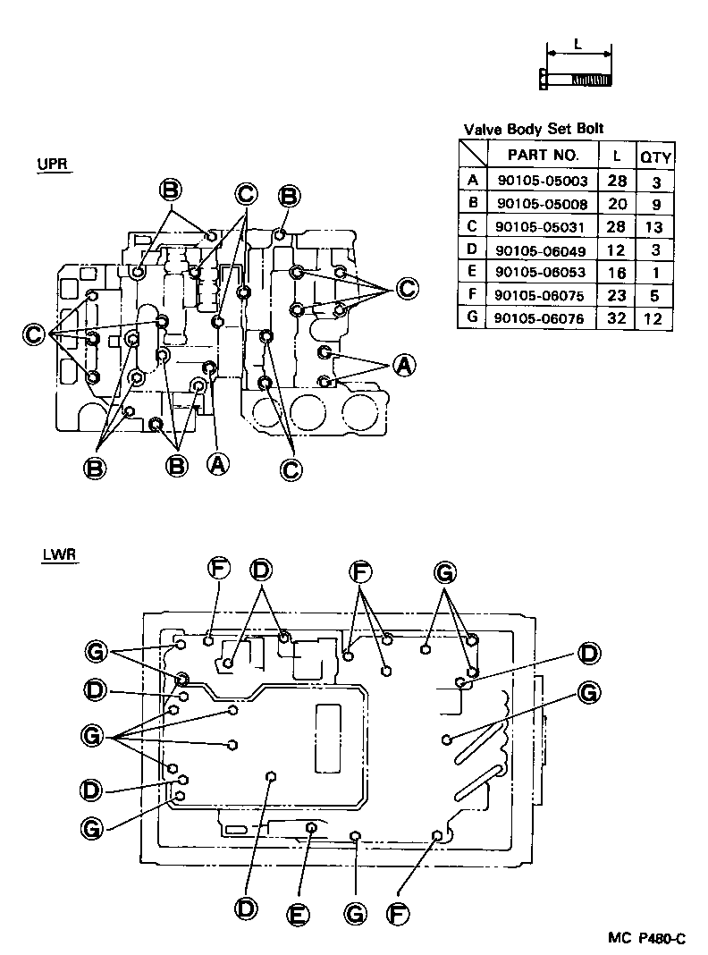  SUPRA |  VALVE BODY OIL STRAINER ATM