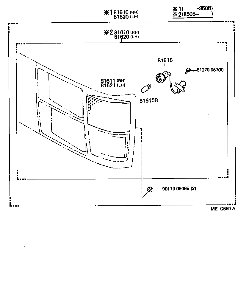  HIACE VAN COMUTER |  FRONT CLEARANCE LAMP