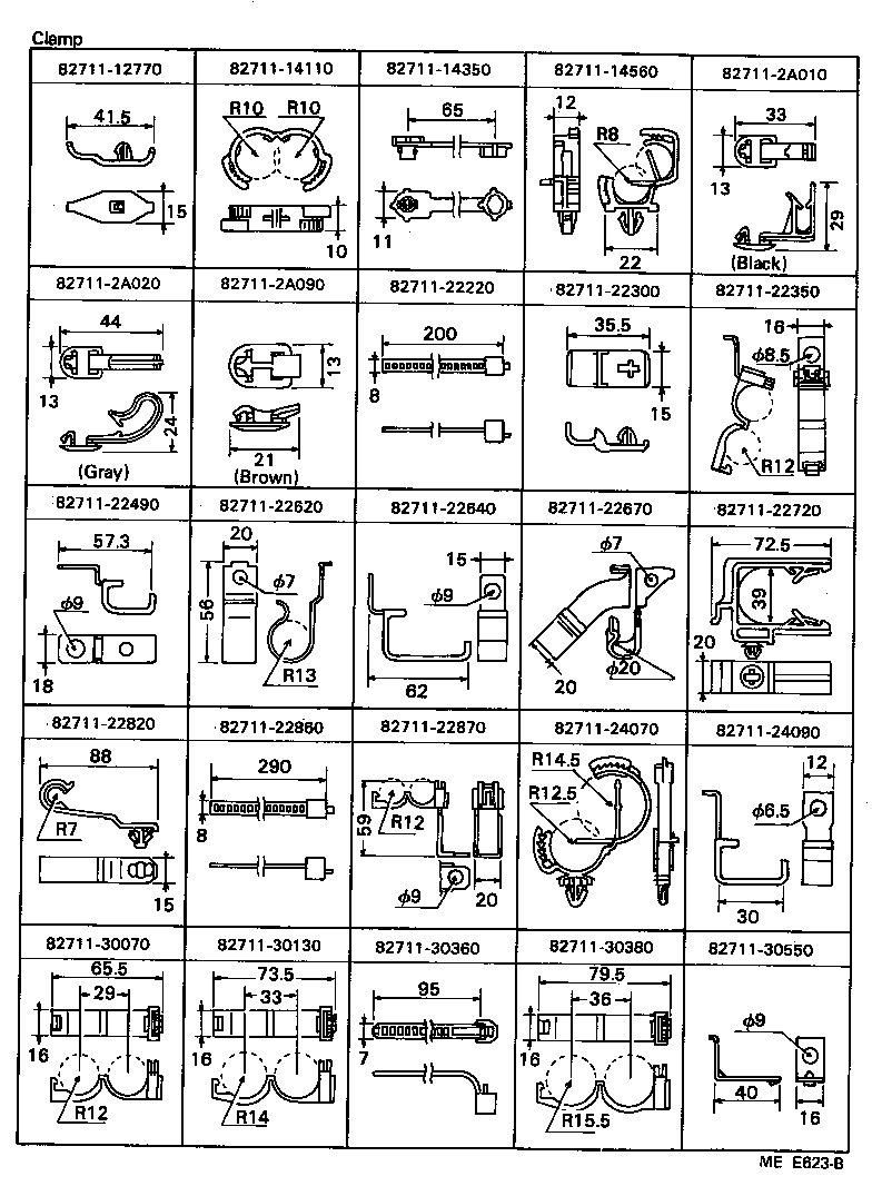  CRESSIDA |  WIRING CLAMP