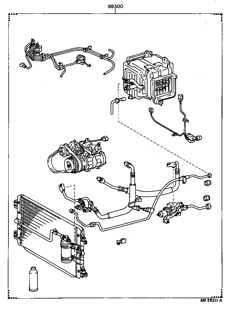  CRESSIDA |  HEATING AIR CONDITIONING SET