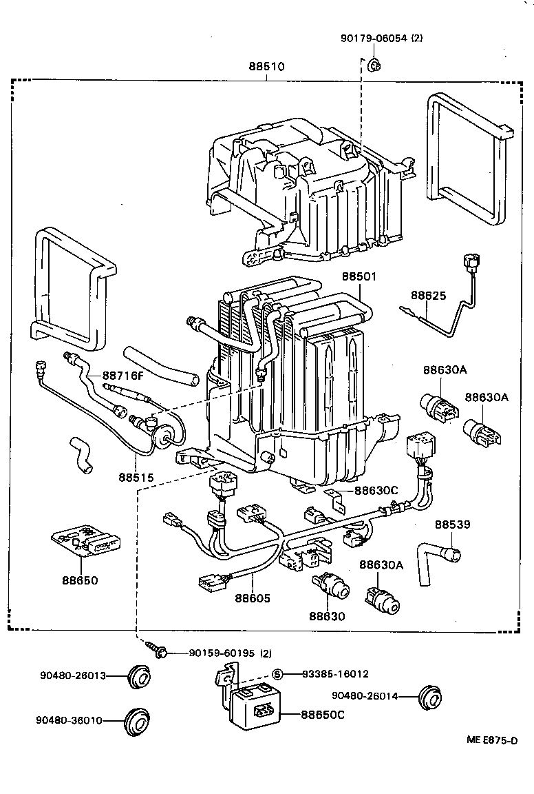  CRESSIDA |  HEATING AIR CONDITIONING COOLER UNIT