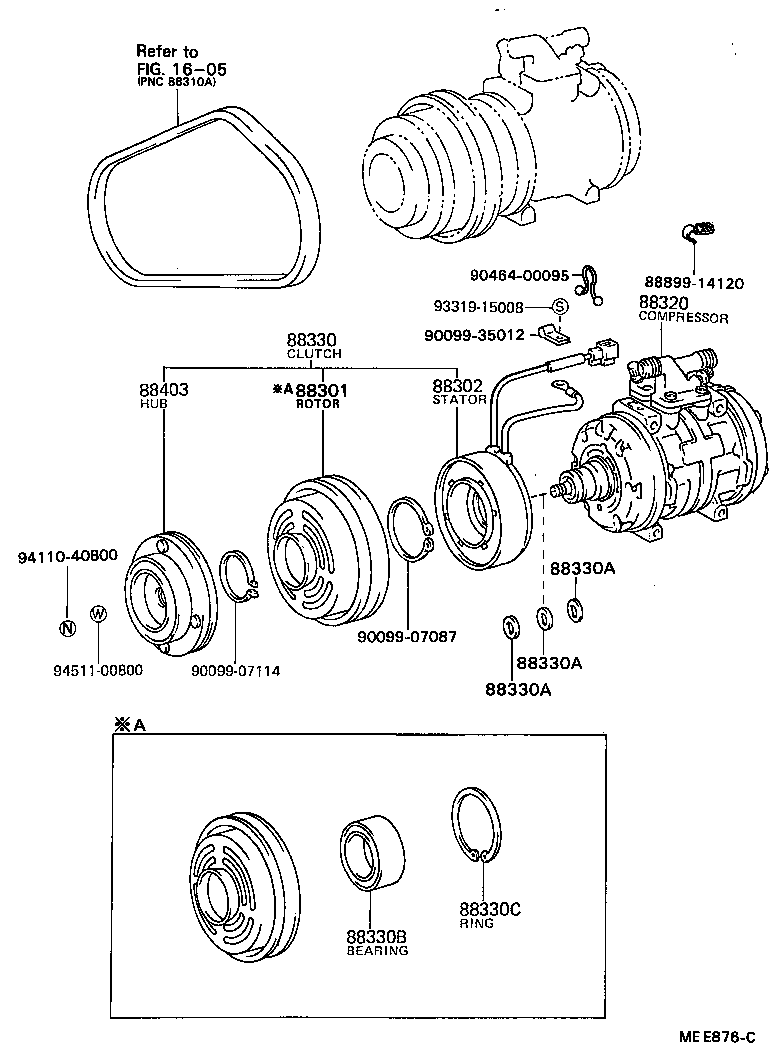  CRESSIDA |  HEATING AIR CONDITIONING COMPRESSOR