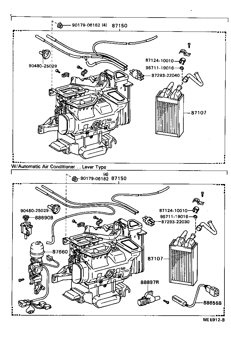  CRESSIDA |  HEATING AIR CONDITIONING HEATER UNIT BLOWER