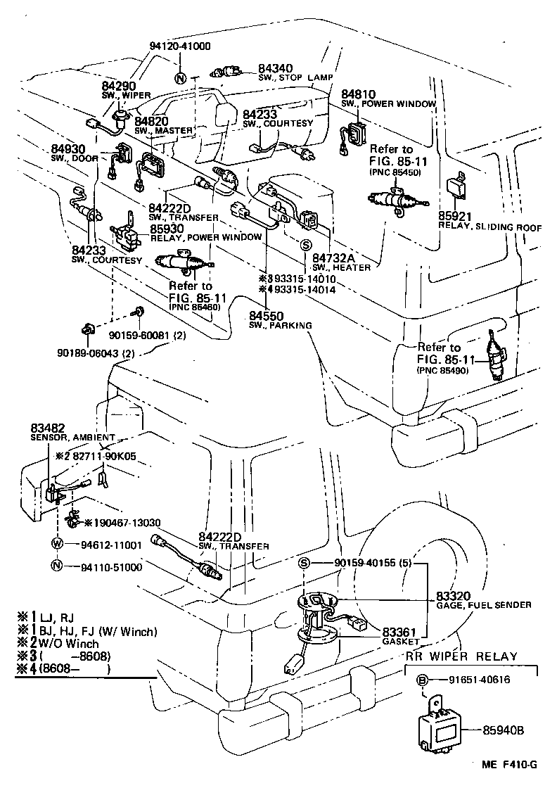  LAND CRUISER 70 |  SWITCH RELAY COMPUTER