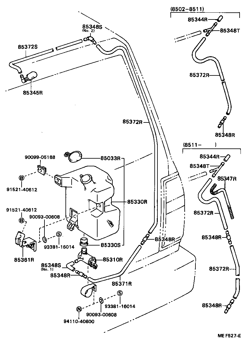  CRESSIDA |  REAR WASHER