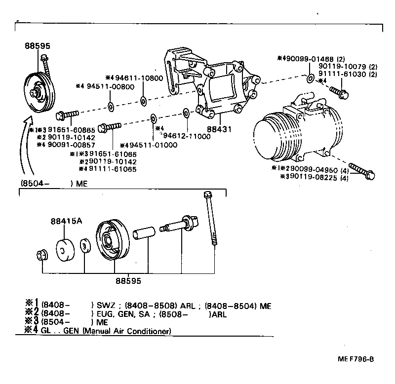  CRESSIDA |  HEATING AIR CONDITIONING COMPRESSOR