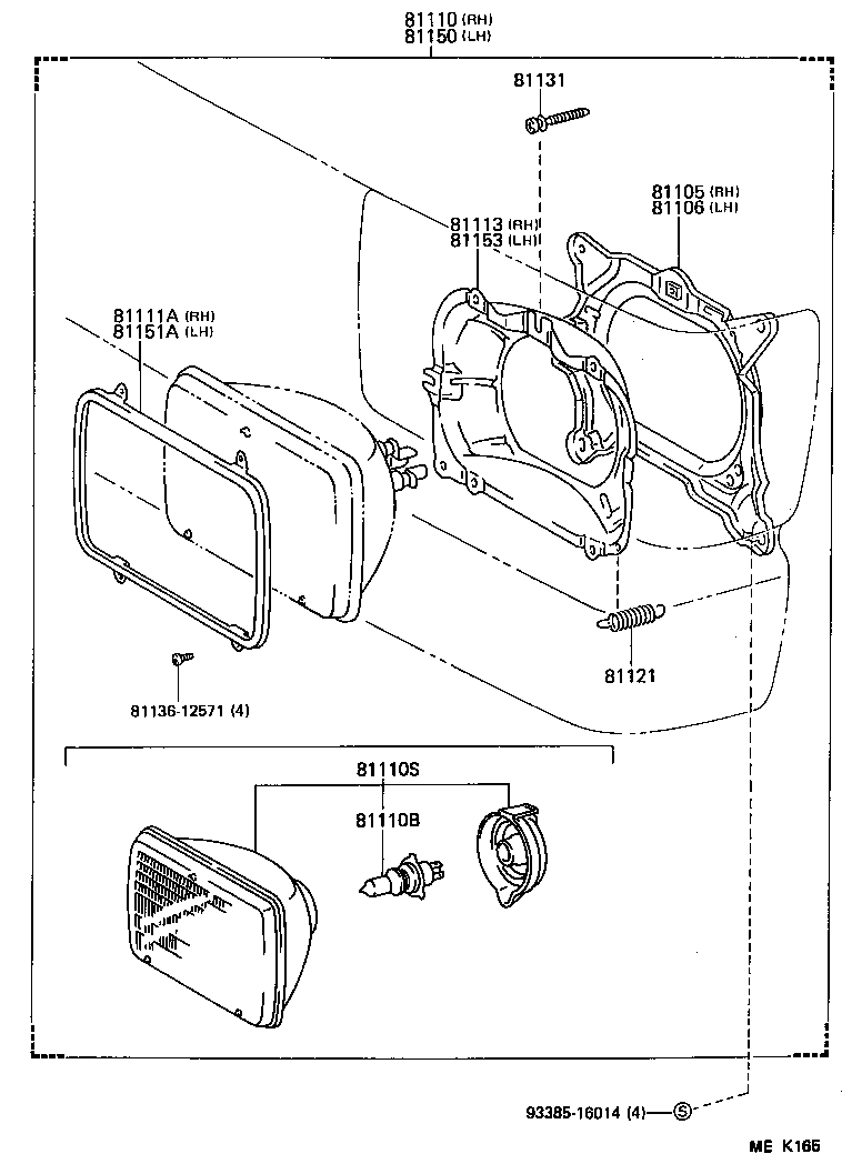  HIACE VAN COMUTER |  HEADLAMP