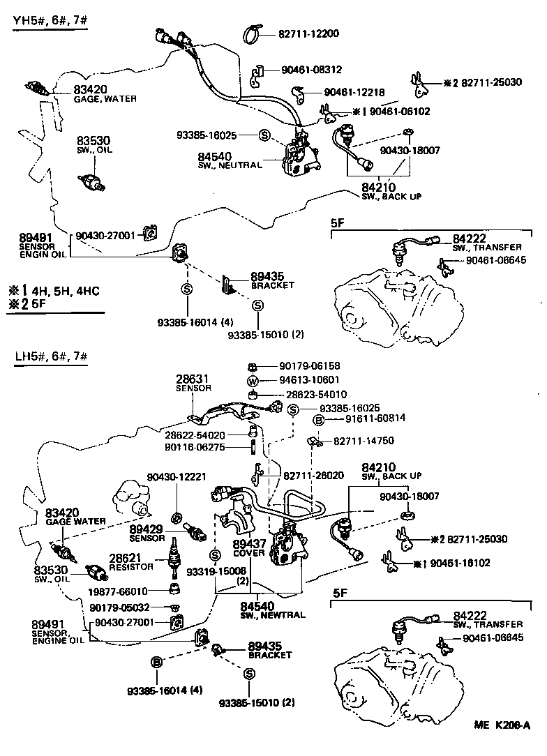  HIACE VAN COMUTER |  SWITCH RELAY COMPUTER