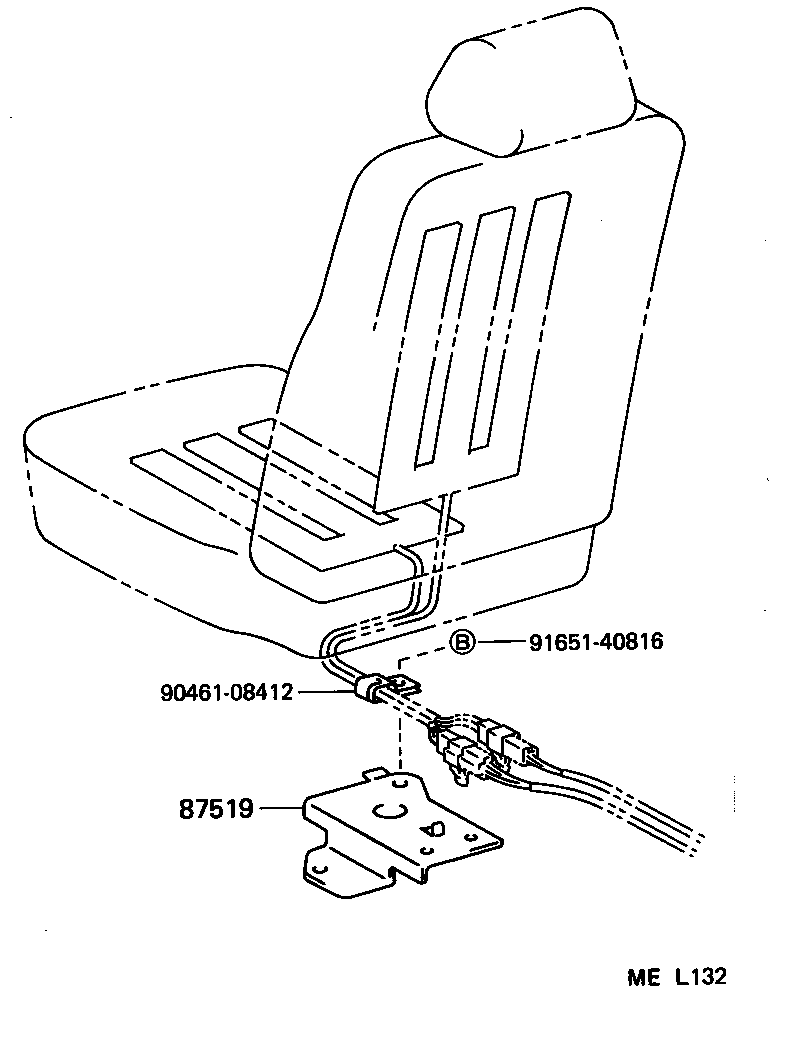  HIACE VAN COMUTER |  SEAT MOTOR SEAT HEATER