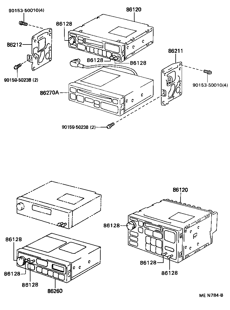  CELICA |  RADIO RECEIVER AMPLIFIER CONDENSER