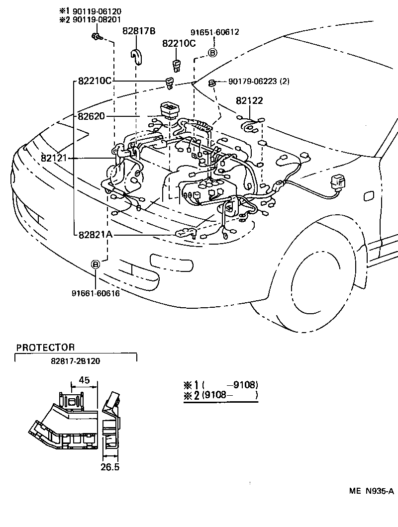  CELICA |  WIRING CLAMP