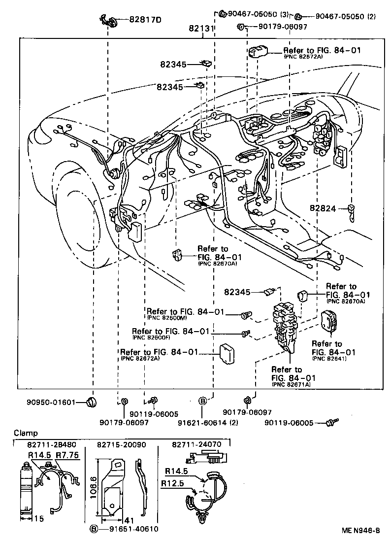  CELICA |  WIRING CLAMP