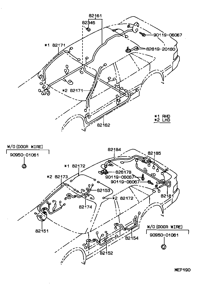  CARINA 2 |  WIRING CLAMP