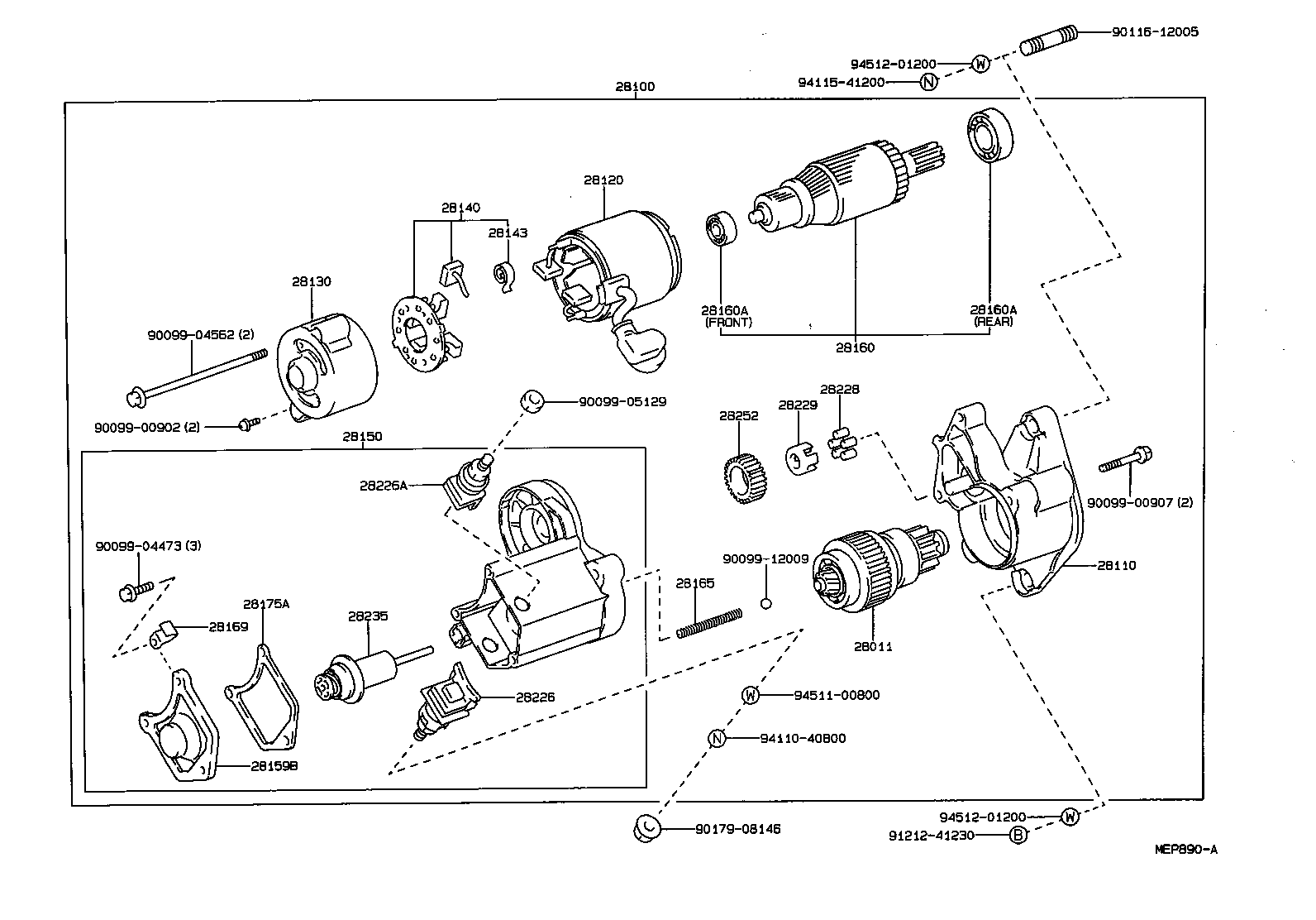  LAND CRUISER 80 |  STARTER