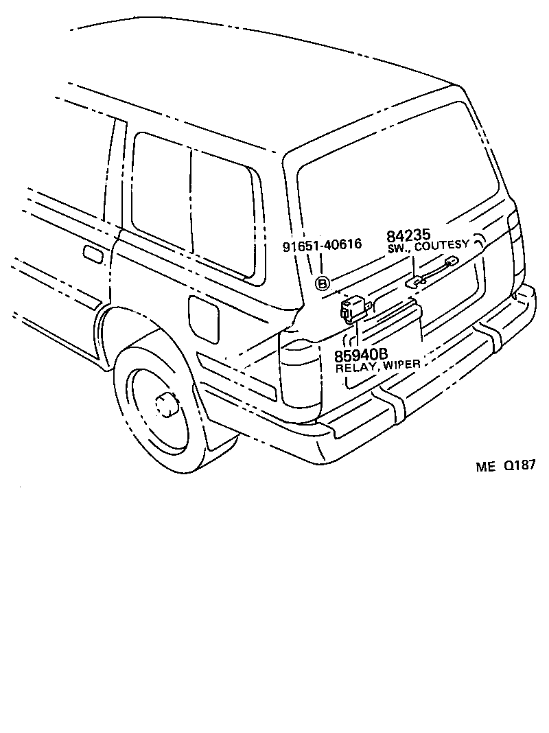  LAND CRUISER 80 |  SWITCH RELAY COMPUTER