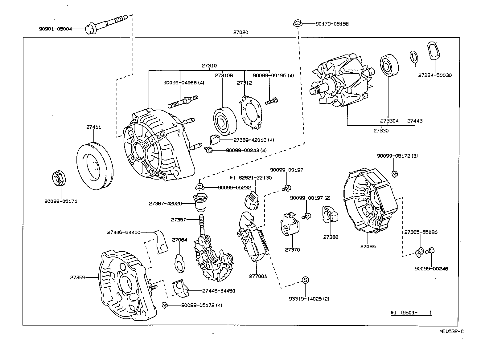  CARINA E UKP |  ALTERNATOR