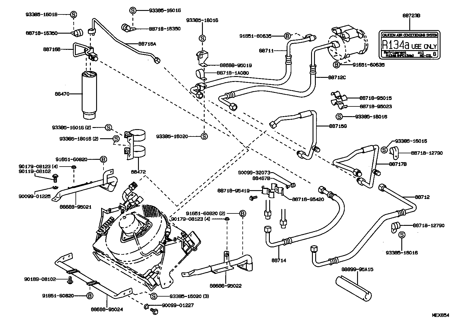  DYNA150 |  HEATING AIR CONDITIONING COOLER PIPING