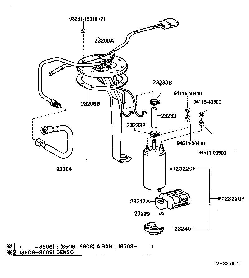  CRESSIDA |  FUEL INJECTION SYSTEM