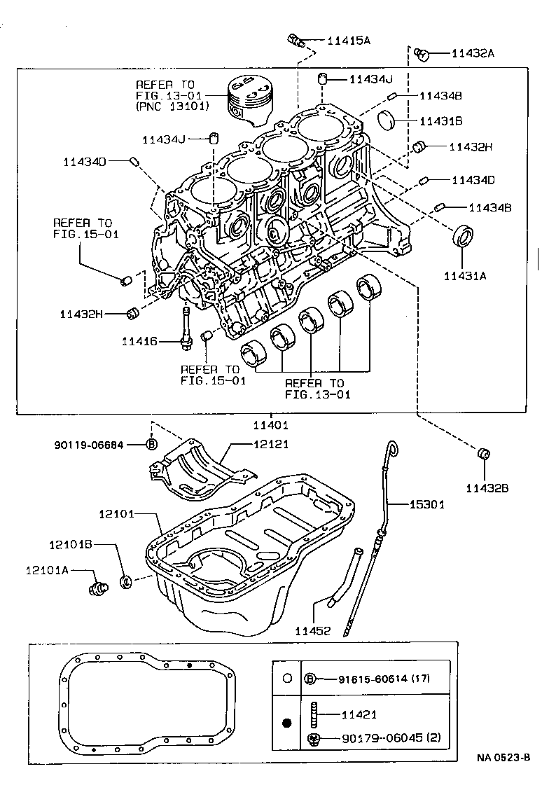  CARINA 2 |  CYLINDER BLOCK