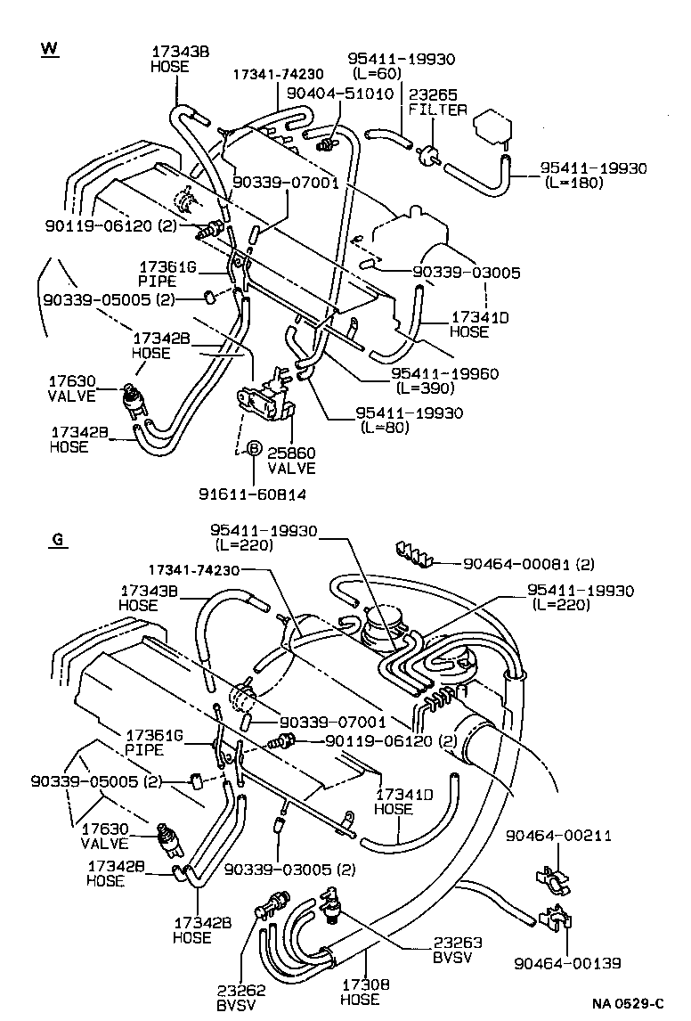  CARINA 2 |  VACUUM PIPING