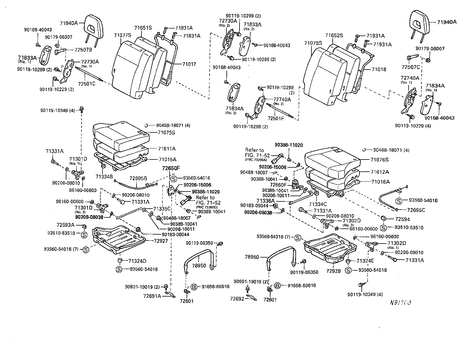  RAV4 |  SEAT SEAT TRACK