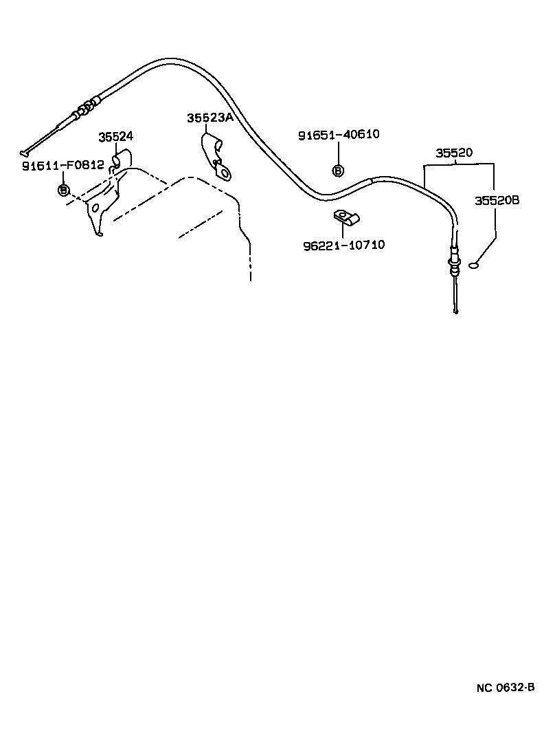  4 RUNNER TRUCK |  THROTTLE LINK VALVE LEVER ATM