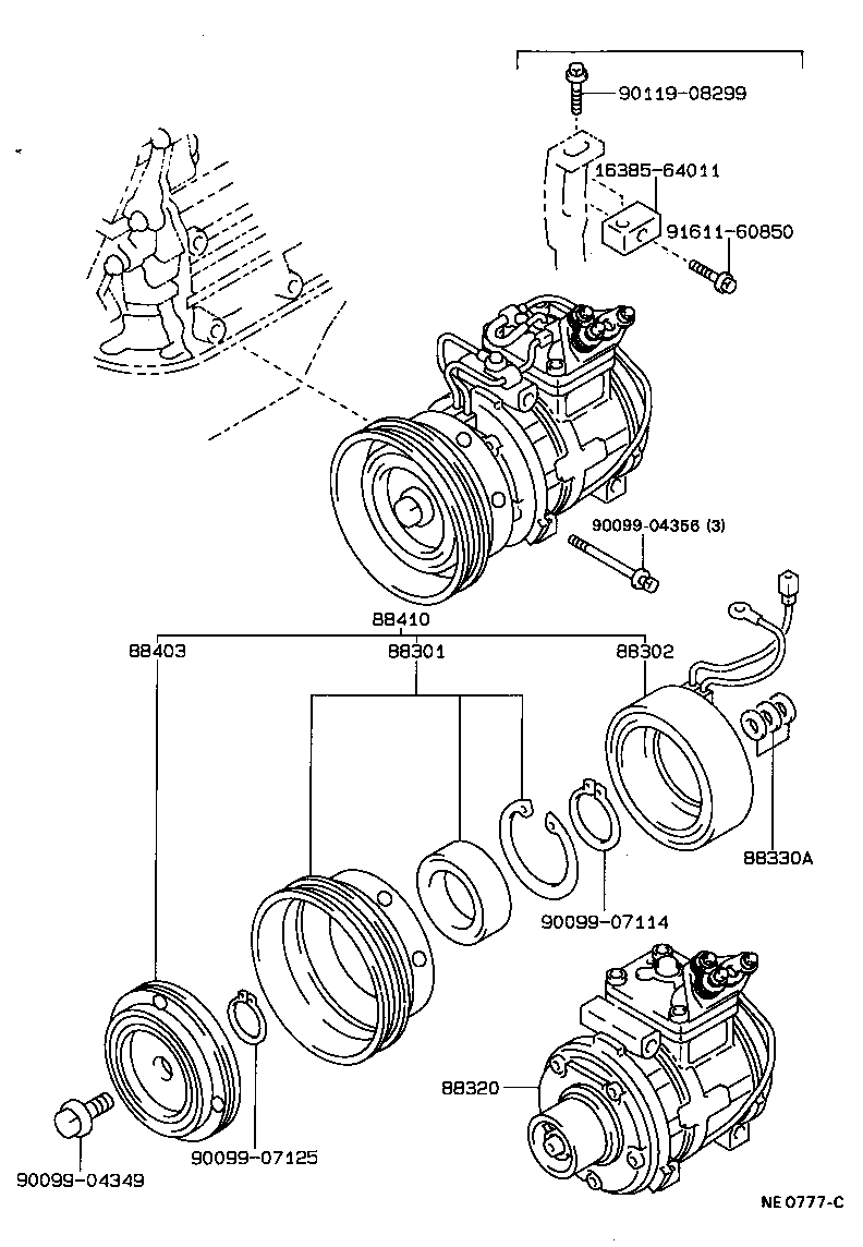  CARINA 2 |  HEATING AIR CONDITIONING COMPRESSOR