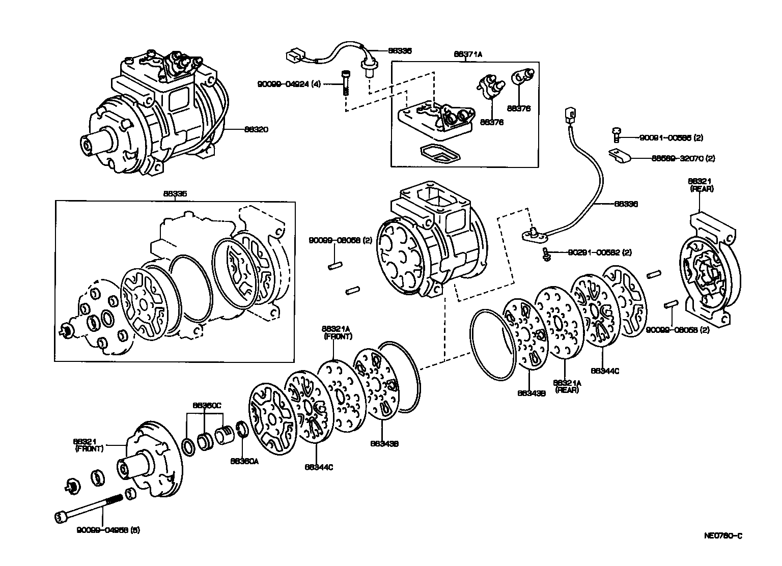  CARINA 2 |  HEATING AIR CONDITIONING COMPRESSOR