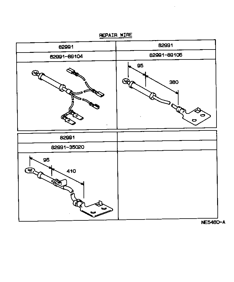  4 RUNNER TRUCK |  WIRING CLAMP