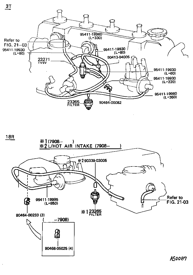  CRESSIDA |  VACUUM PIPING