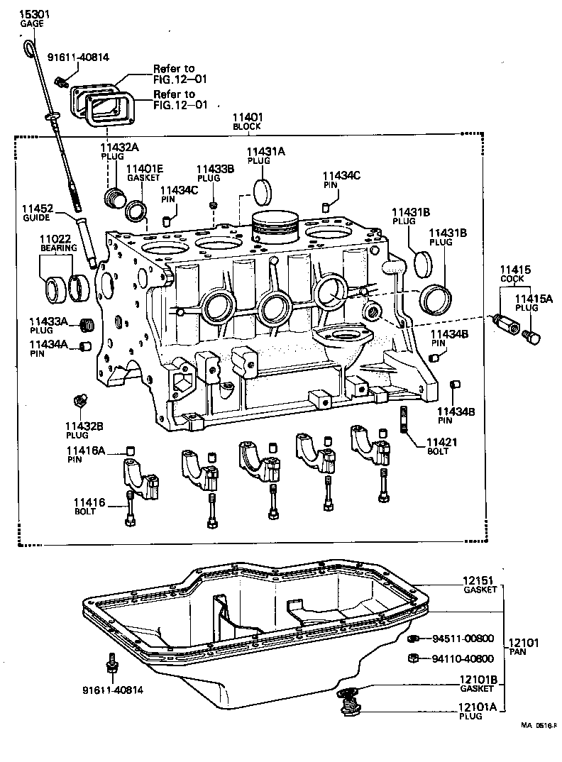  CRESSIDA |  CYLINDER BLOCK