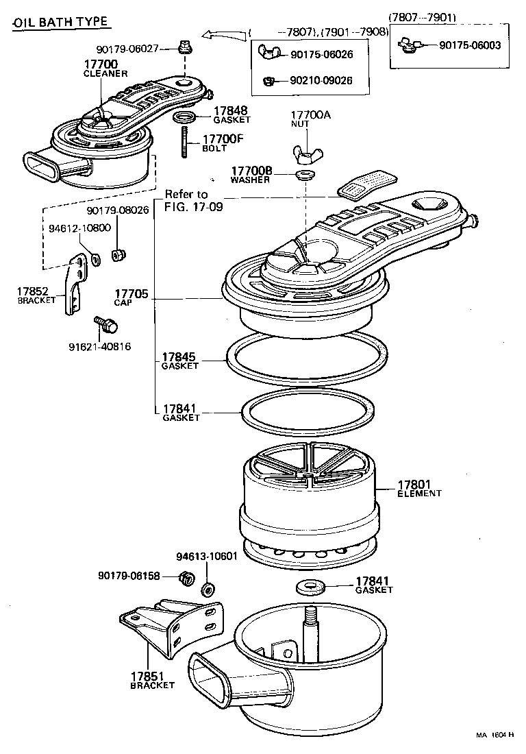  LAND CRUISER 40 50 |  AIR CLEANER