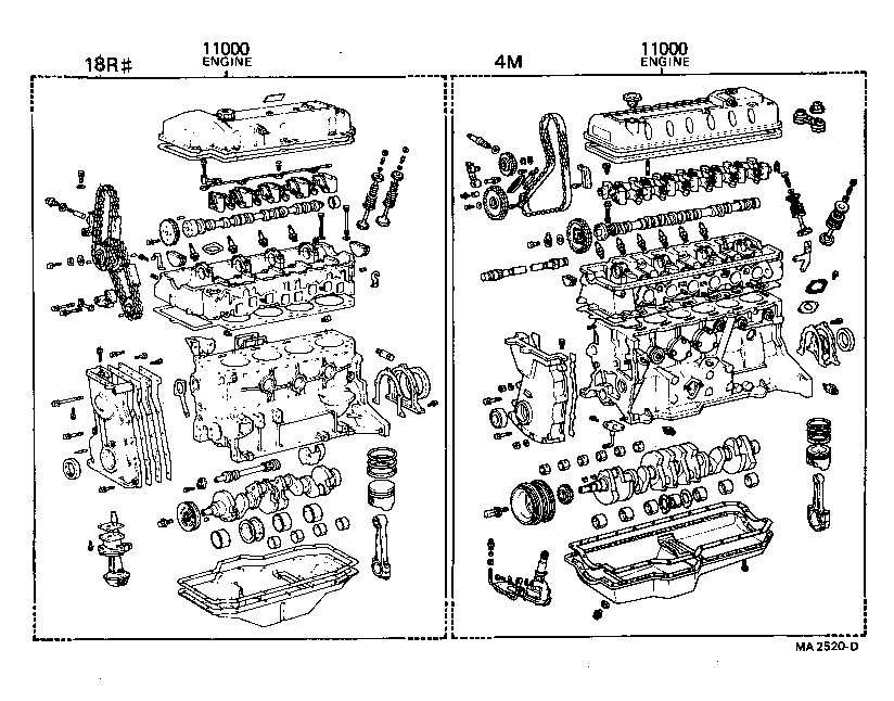  CRESSIDA |  PARTIAL ENGINE ASSEMBLY