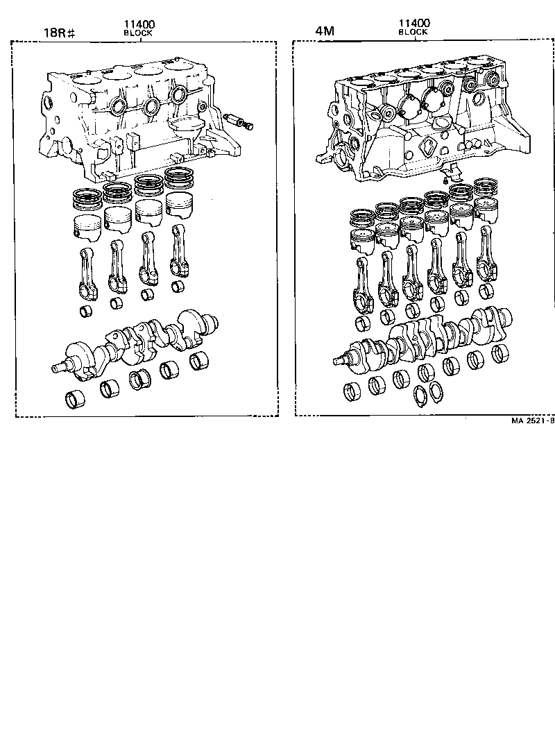  CRESSIDA |  SHORT BLOCK ASSEMBLY