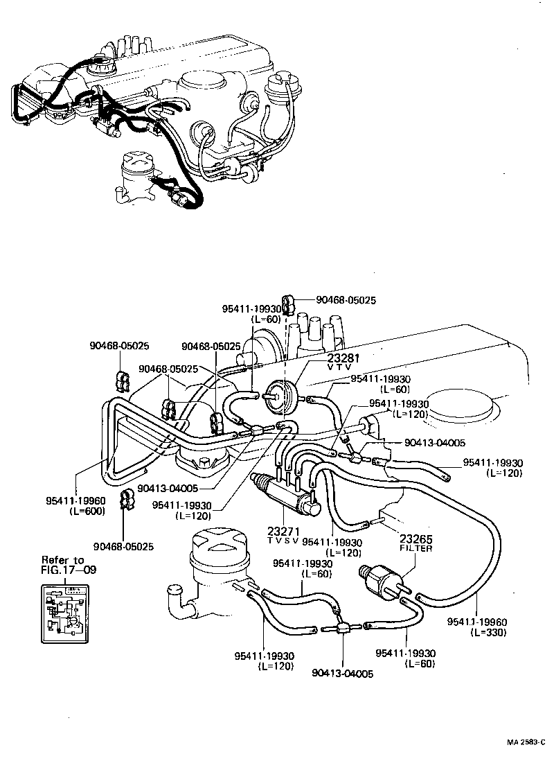  CRESSIDA |  VACUUM PIPING