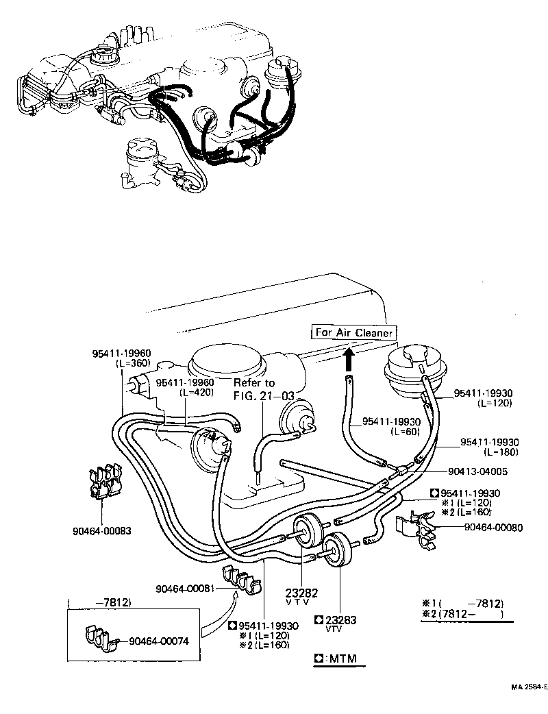  CRESSIDA |  VACUUM PIPING