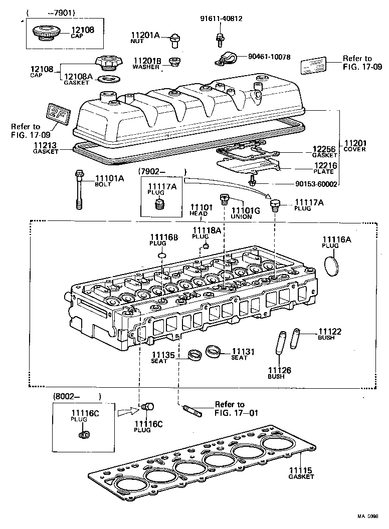  LAND CRUISER 40 50 |  CYLINDER HEAD