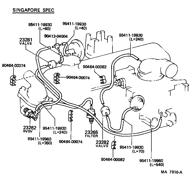  LITEACE |  VACUUM PIPING