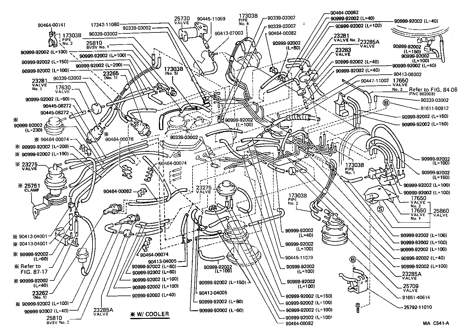  TERCEL |  VACUUM PIPING