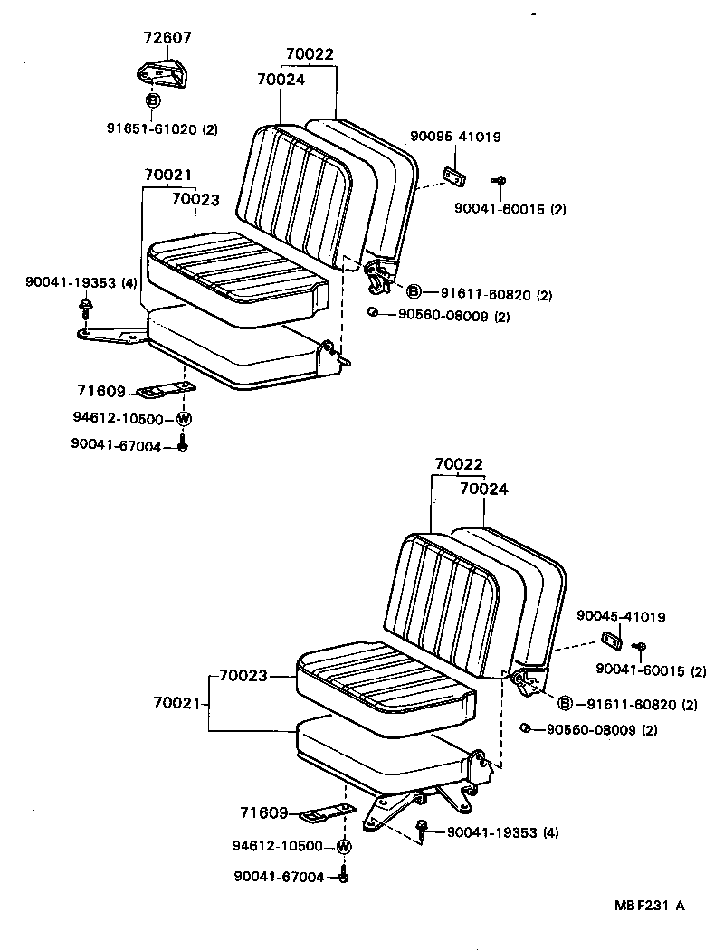  BLIZZARD |  SEAT SEAT TRACK