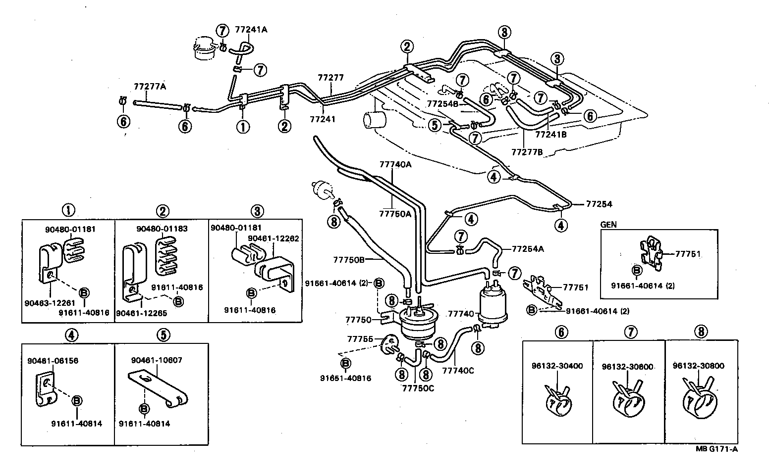  MODEL F |  FUEL TANK TUBE