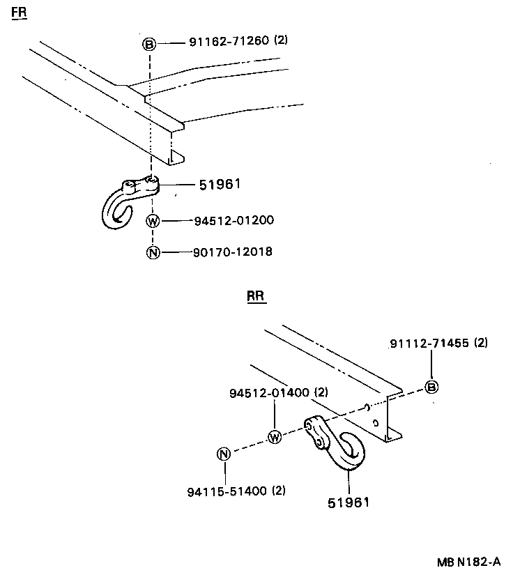  DYNA |  SUSPENSION CROSSMEMBER UNDER COVER