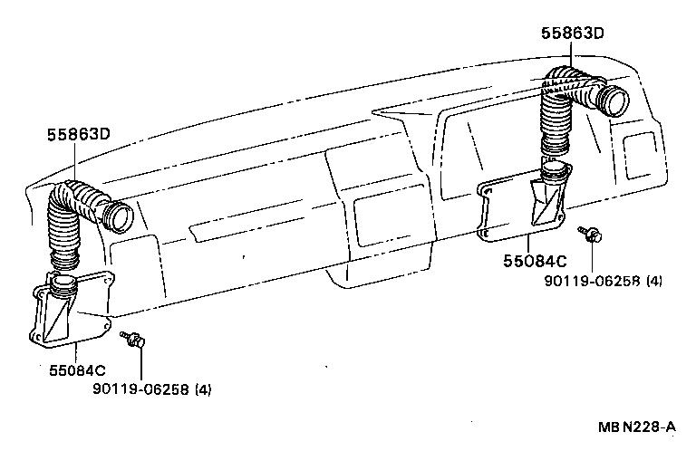  DYNA |  FRONT VENTILATOR