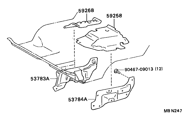  DYNA |  FLOOR INSULATOR