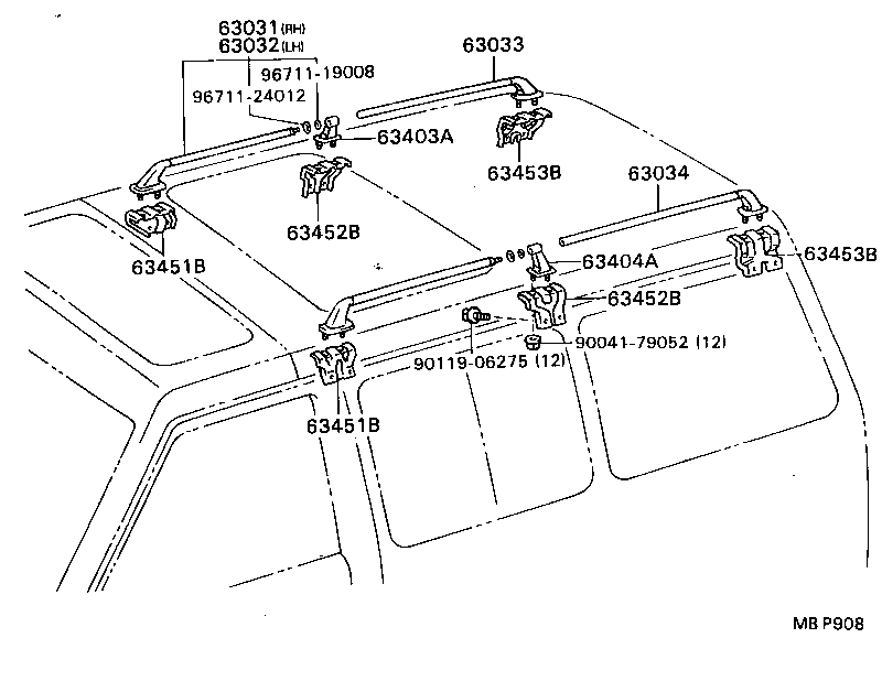  MODEL F |  ROOF PANEL BACK PANEL