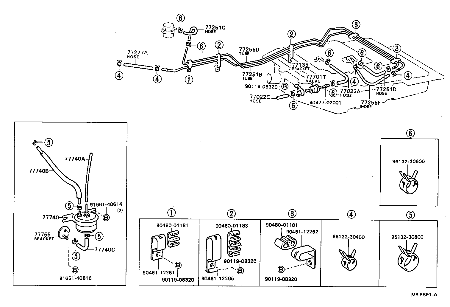  MODEL F |  FUEL TANK TUBE