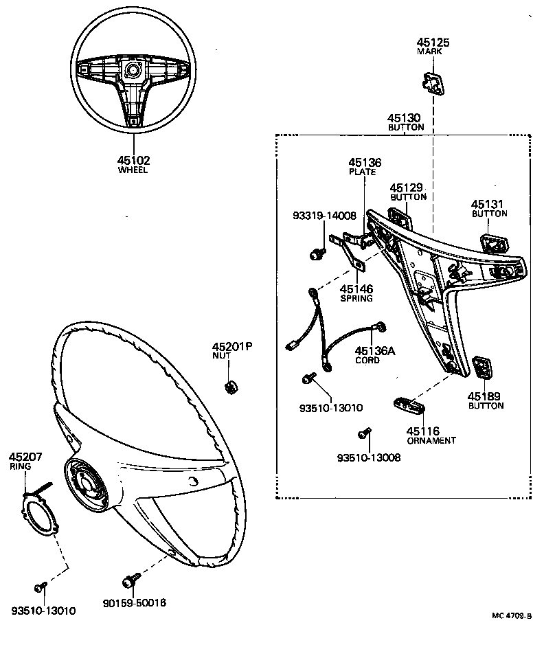  CRESSIDA |  STEERING WHEEL