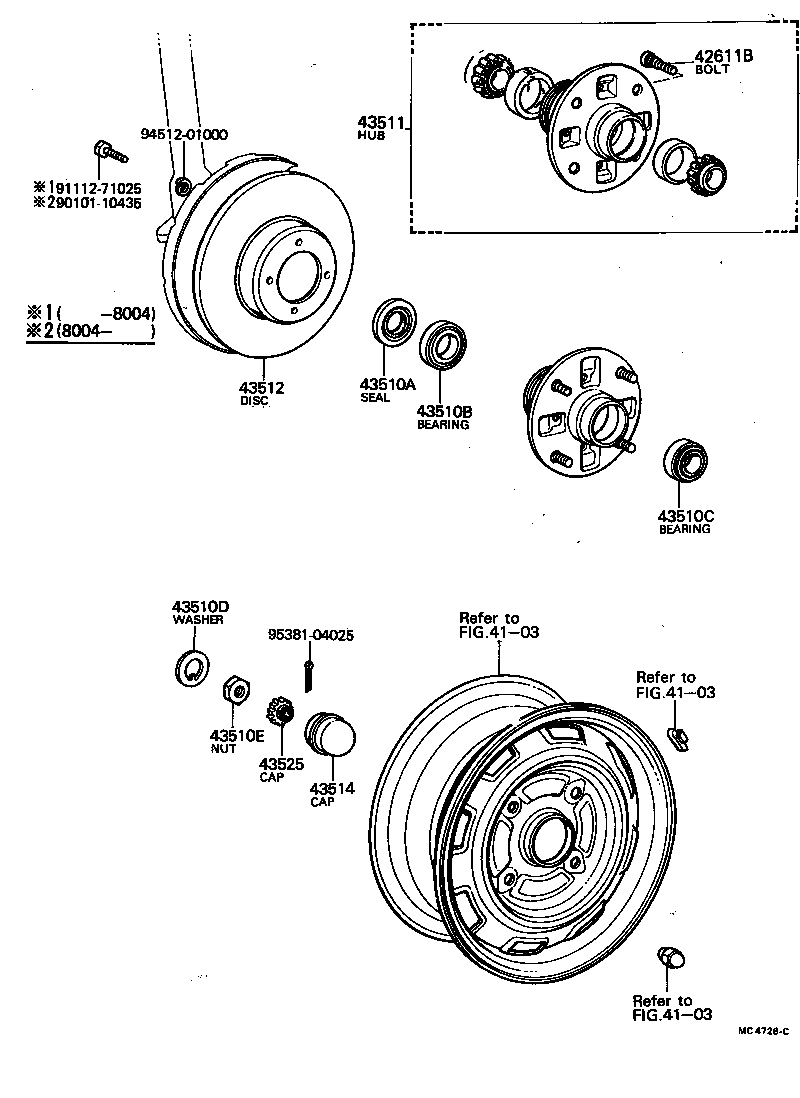  CRESSIDA |  FRONT AXLE HUB